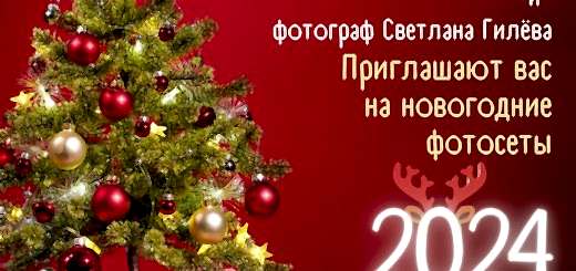 Новогодний фотосет 2024
