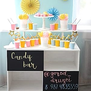 Candy bar в студии Город друзей
